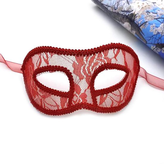 Women's Lace Masquerade Masque Halloween Dancing Party Costume Half Face Eye Masque for Cosplay Parties Proms