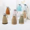 Handwoven European Style 2L Rattan Stainless Steel Vacuum Insulated Flask