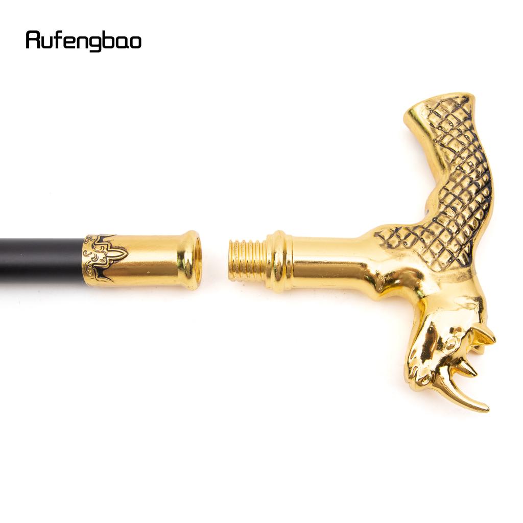 Золотая голова носорога модная трость декоративная трость косплей винтажная вечеринка модная трость посох 91 см