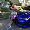 Мужские американские спортивные шорты сетчатые в горошек с быстрой сушкой, до колена, размер EE