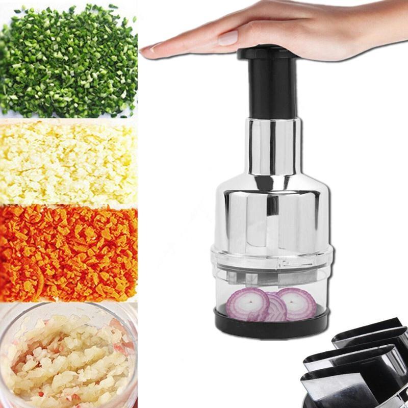 Useful Magic Onion Chopper Food Vegetable Garlic Dicer Mincer Cutter  New