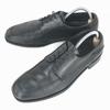 Винтаж 80-х-90-х США Florsheim Кожаные Мужские Туфли с U-образным мысом 27 Черные Goodyear(ИСПОЛЬЗОВАЛ)