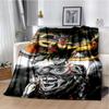 Japanese portable Dragon Cartoon Ball flannelette lightweight thin sheet sofa cover family office casual warm throw blanket.