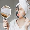 BESTOYARD Ручное увеличительное 10x Большое увеличительное зеркало с настольной подставкой Складное круглое зеркало для макияжа, Зеркало, Увеличение, Двустороннее зеркало,
