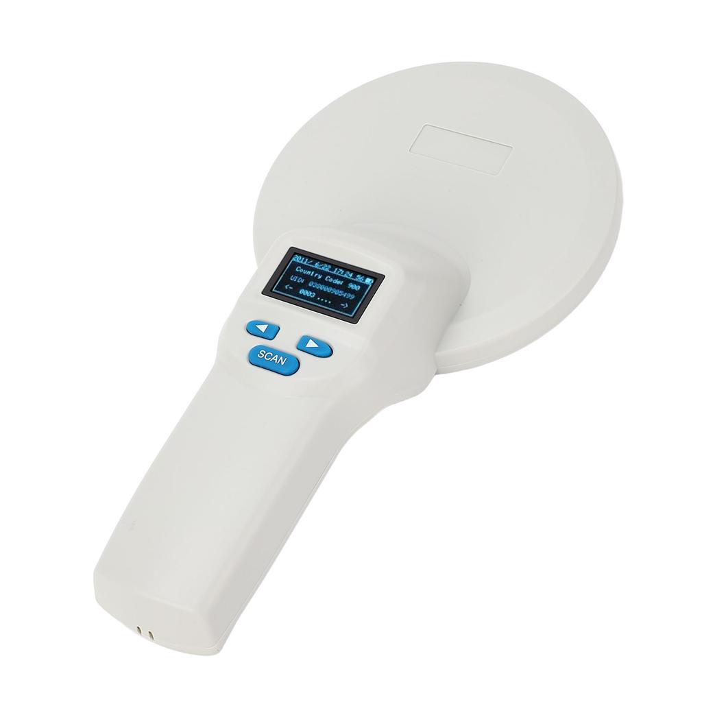 Pet Chip Scanner 20000 Records Storage USB Bluetooth Wireless Connection Clear Display Handheld