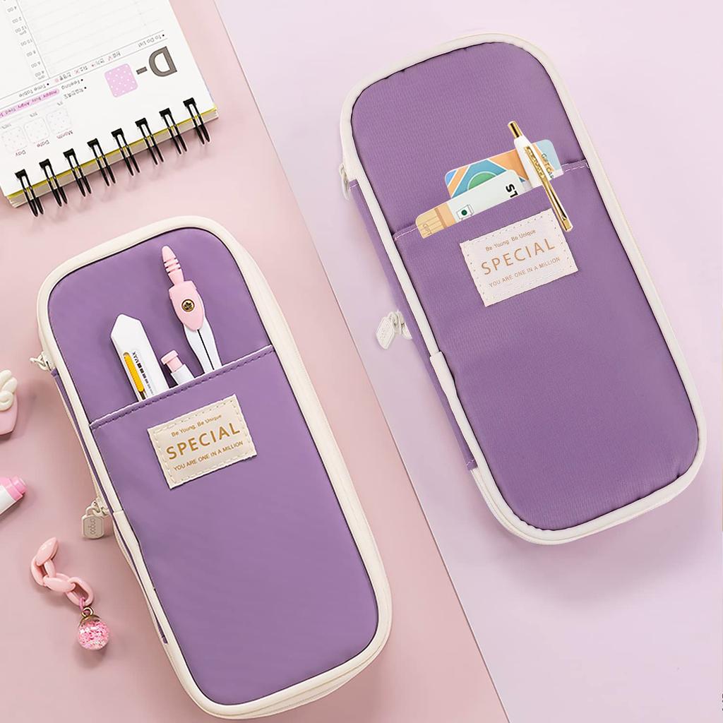 Pencil Cases Large Capacity Pencil Bag Pouch Holder Box for Girls Office Students Organizer School Stationery Supplies