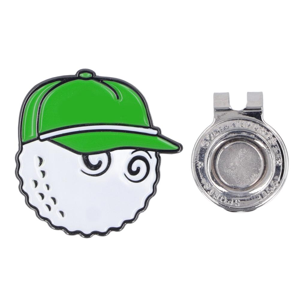 Golf Hat Clips Zinc Alloy Magnet Golf Hat Clip Detachable Golf Ball Marker for Golf Course Club Green