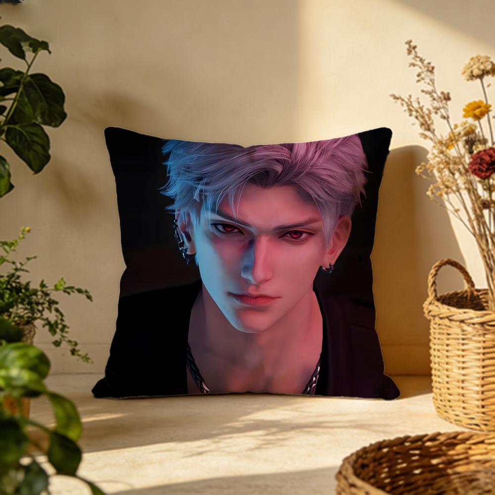 Trendy Llove and deepspaceed Cushion Cover Versatile DoubleSided Pillow Case Fit for Sofa Bed Car Daily Decor