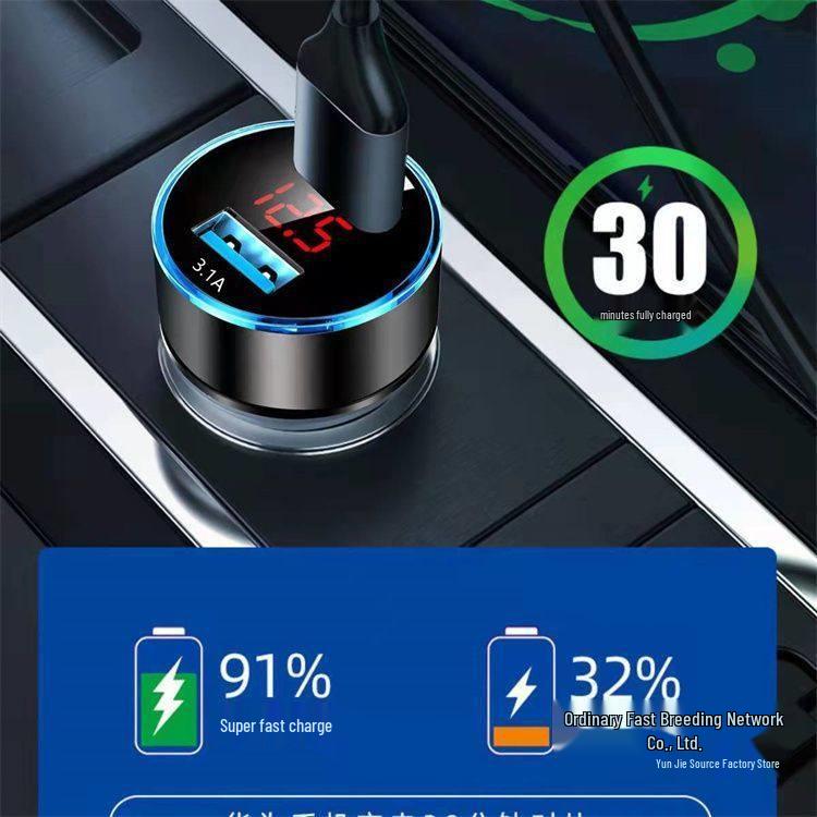 40W Super Fast Car Charger for Huawei Phones