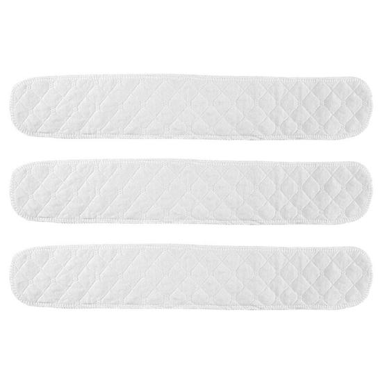 3 шт. Подкладка для бюстгальтера, многоразовая, моющаяся, под грудью, впитывающая пот, женские подушечки для груди с контролем запаха, хлопковые подушечки для груди, впитывающие влагу, вставная подкладка для груди