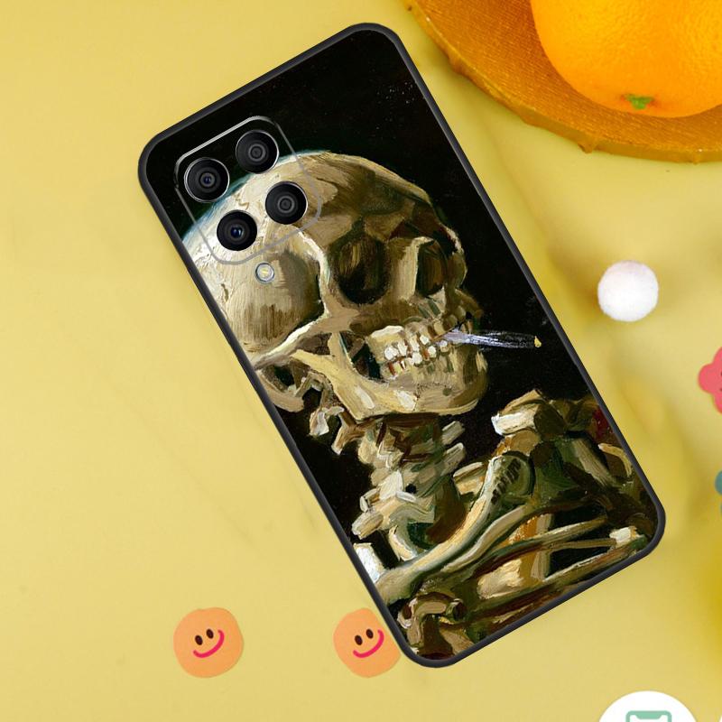 Масляная живопись в стиле Ван Гога для чехла Samsung Galaxy M54 M34 M14 M12 M32 M52 M53 M33 M13 M20 M21 M51 M15 M55 M31s M30s
