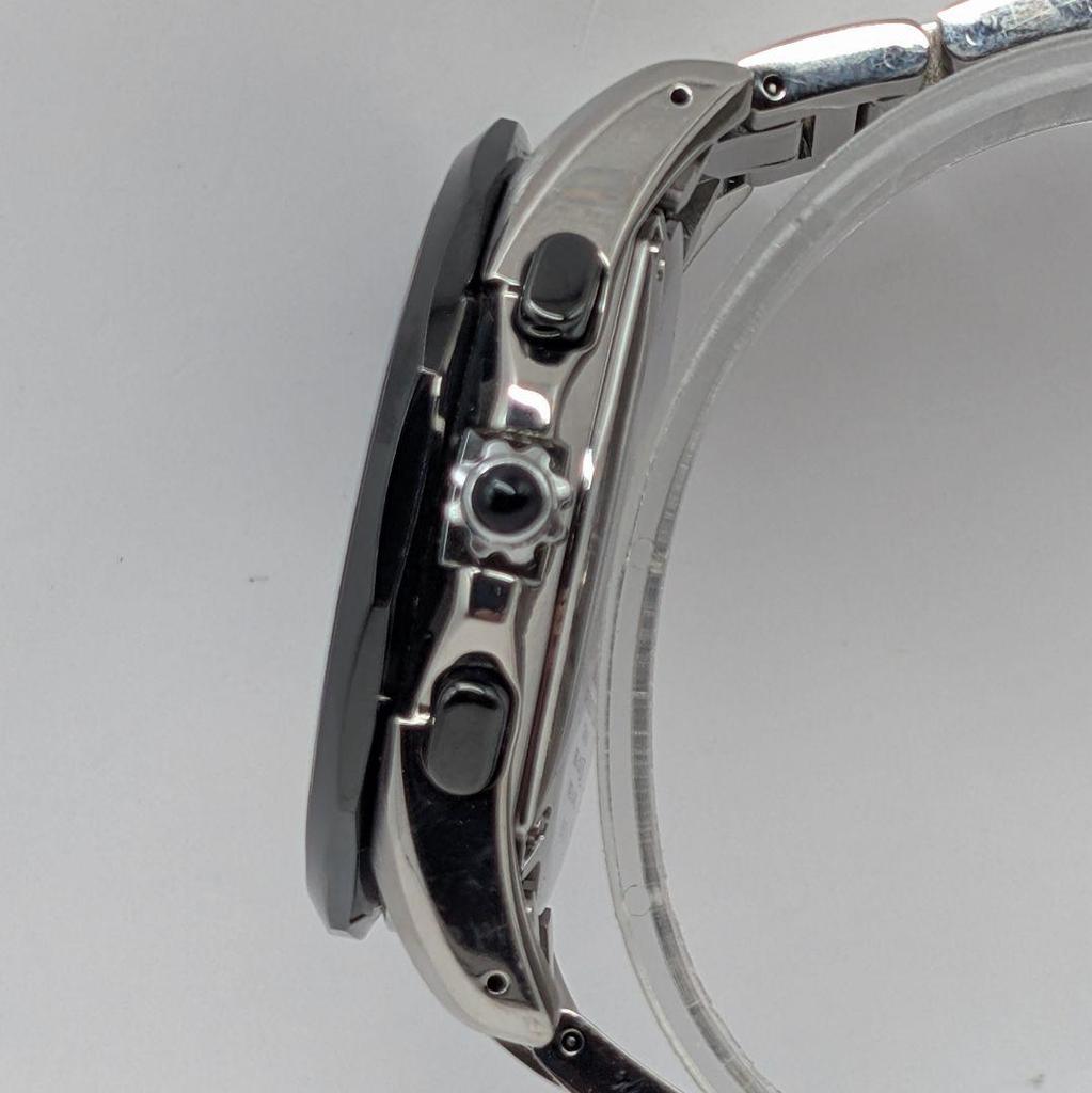 [USED] SEIKO Brightz Radio-Controlled Solar Chronograph Watch 8B82