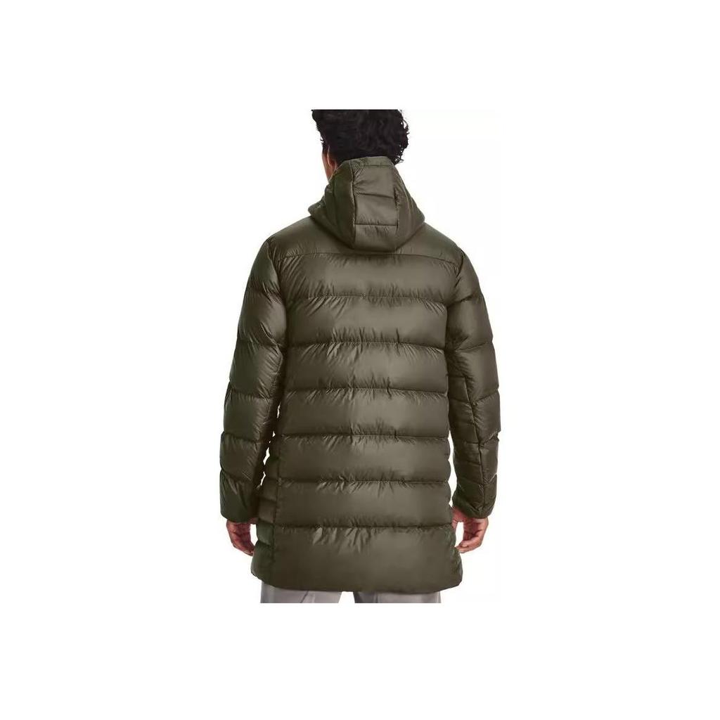 Under Armour Мужская пуховая куртка с капюшоном Armour Mid Зеленая 1373663-391