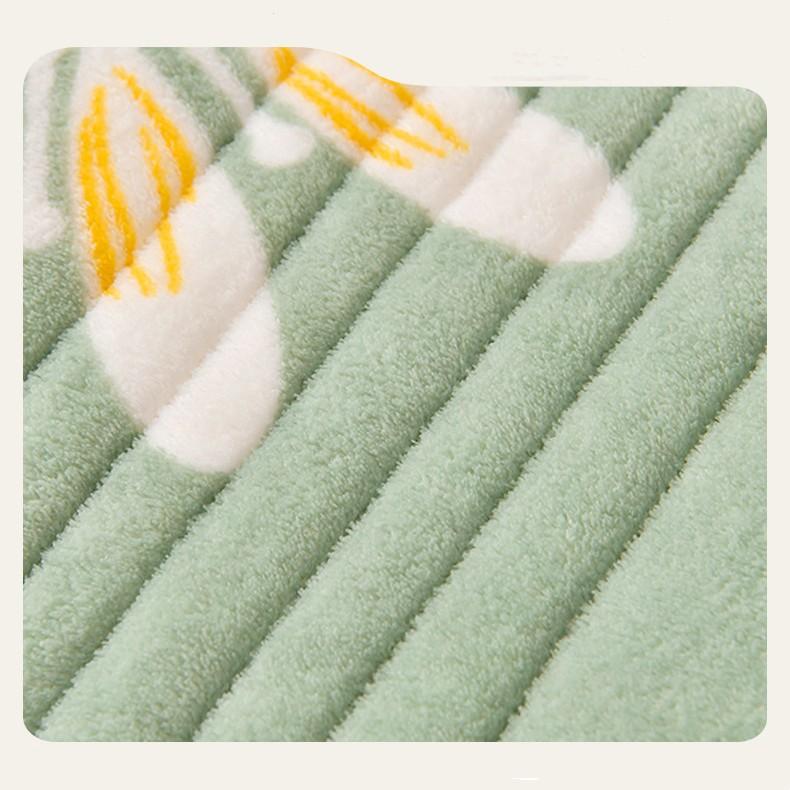 New Winter Double-sided Milk Fleece, Lambswool Blanket, Three Layers of Thickened Warm Blanket