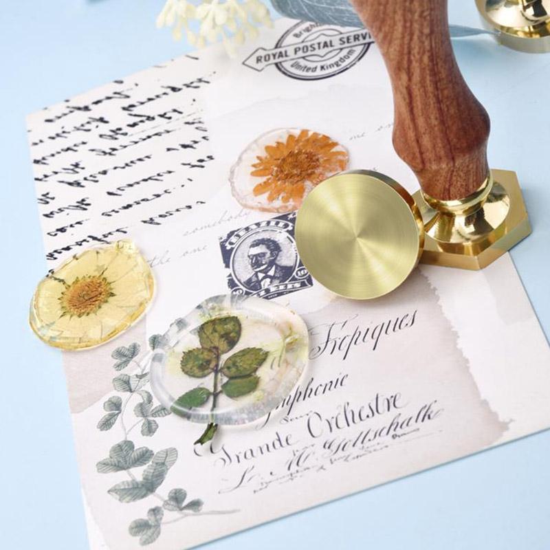 Пустая печать из воска, печать из огненного лака, медная головка, круглая, в форме сердца, штампы из сургуча для скрапбукинга, приглашений, поздравительных открыток, печатей