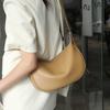 Cowhide Bag Messenger Bag Women's New Leather Women's Bag Niche Versatile Shoulder Bag Commuter Dumpling Bag