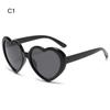 UV400 Polarized Heart Sunglasses Party Beach Love Shaped Shades Heart Shaped Sun Glasses  for Women