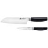 ZWILLING Now S - Set De Couteau (2 Pièces) - Acier Inoxydable - Noir
