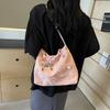 Chic Casual Medium Sized Shoulder Tote Bag For Women Featuring Trendy Spring Summer Fashion Elements