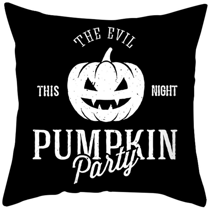 Домашний декор, наволочка с тыквой на Хэллоуин, креативная наволочка с принтом, наволочка для дивана, вечеринки, дома, автомобиля, наволочка 45x45 см, Funda de Almohada