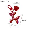 Fashion Keychain Punk Y2K Balloon Dog Keychains for Women Bag Pendant Jewelry Trinket Girl's Car Key Ring Key Chain Accessories