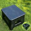Camping Toilet Solution, Foldable Outdoor Toilet, Multifunctional Storage Unit