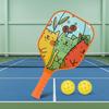 Lightweight Kid's Pickleball Set Cartoon Children's Pickleball Rackets  Pickle Ball Equipment