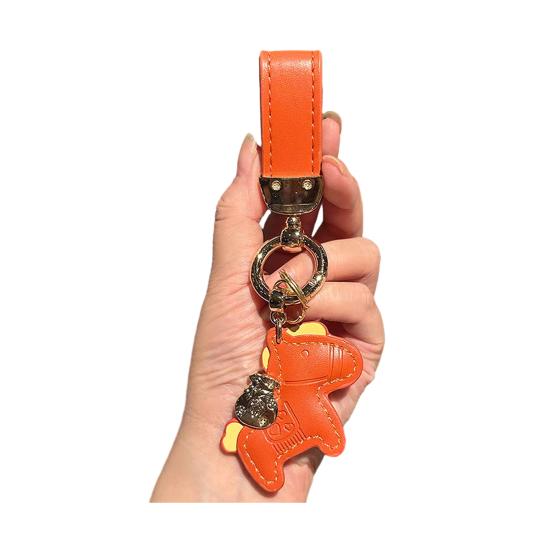 Брелок для ключей автомобиля Шарм Год Лошади Декоративный брелок Рюкзаки Сумки Сотовые телефоны Кошельки Аксессуар