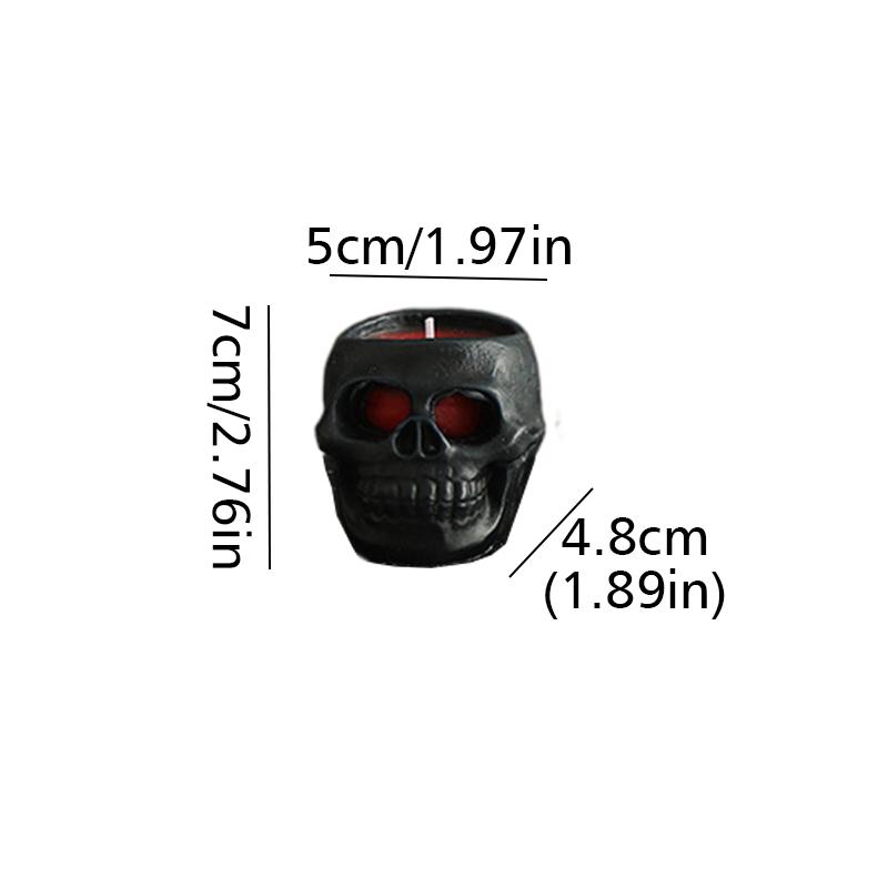 Набор из 4 черных конических подсвечников, забавные жуткие капли крови, домашнее украшение, набор свечей, Хэллоуин, 2 цвета