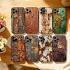 R-Ретро I-Индустриальный R-Ржавый Чехол Для Телефона Для iPhone 17,16,15,14,13,12,11 Plus,Pro Max,XS,Мягкий Силиконовый Черный Чехол