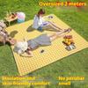 Travel Picnic Mat Waterproof Beach Mat Folding Mattress Portable Lightweight Picnic Mat Large Outdoor Hiking Camping Carpet