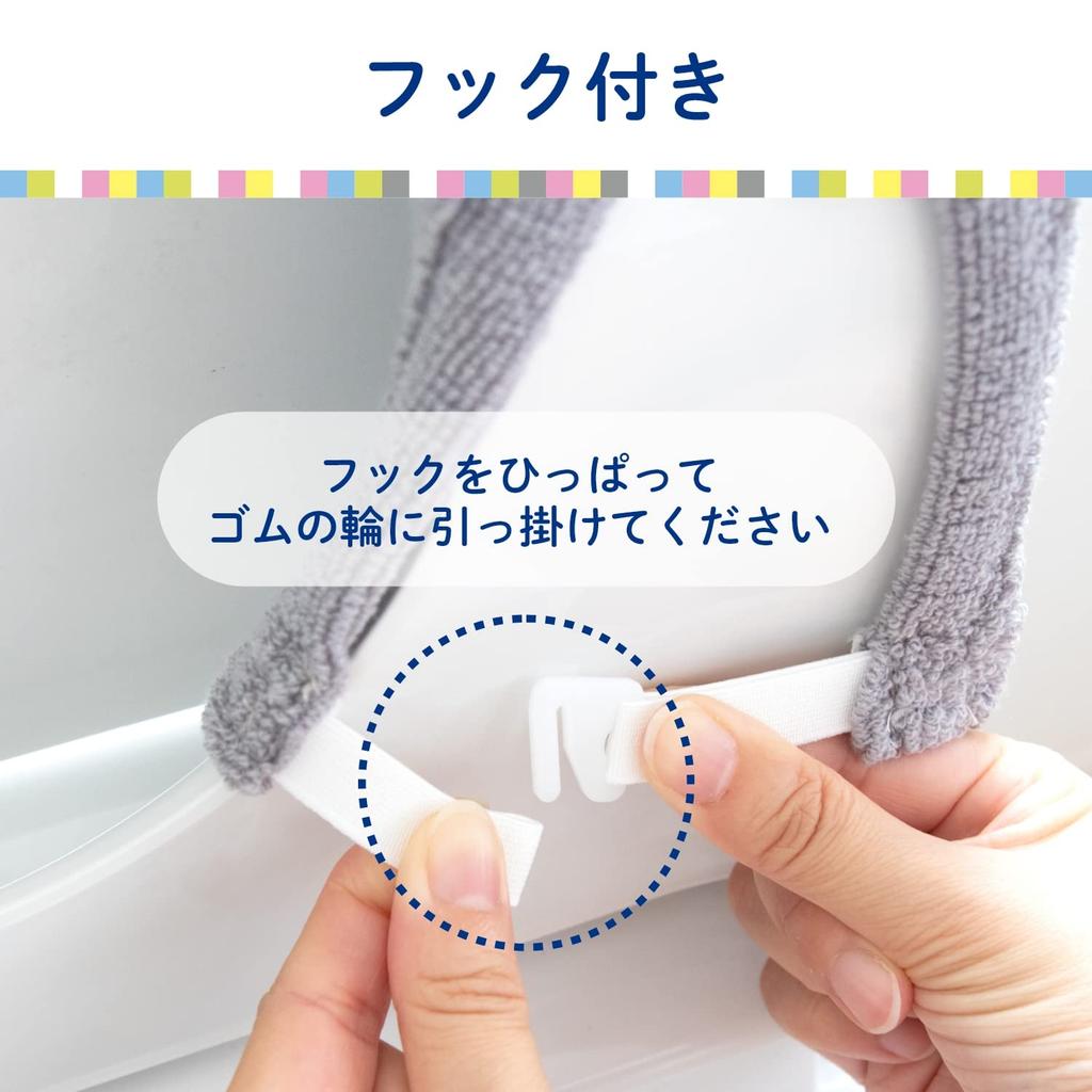 Мягкий чехол для унитаза OKA Seas Type Серая подушка для сиденья Мягкая толстая тканая антибактериальная устойчивая к запахам Мягкая чистка/подогрев (Уошлет) (Крючок для туалета)