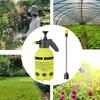 2л ручной садовый насос-распылитель для полива растений и чистки автомобиля