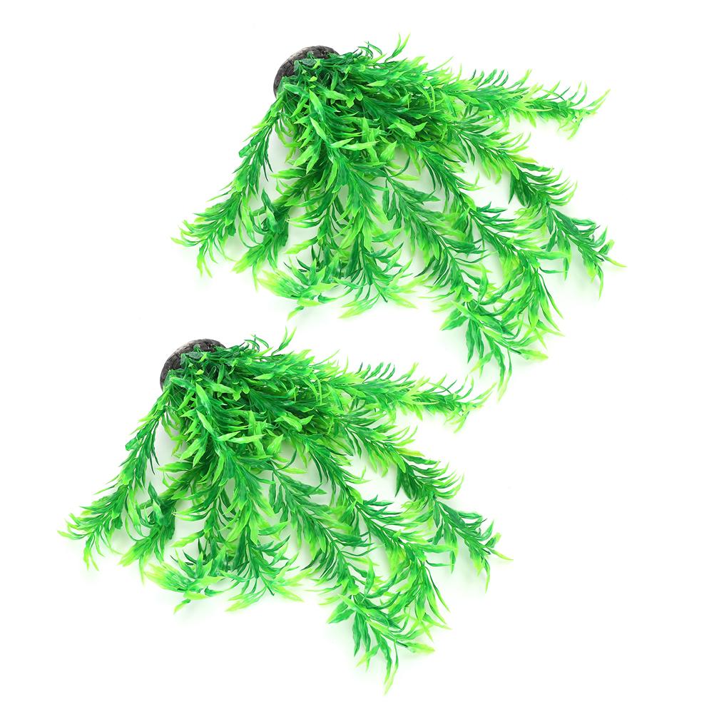 Aquarium Decoration Artificial Water Plants for Fish Tank Landscape Green Ball Grass