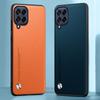 Роскошный кожаный чехол для Samsung Galaxy M53 5G задняя крышка матовый силиконовый противоударный защитный чехол для телефона Samsung M53 Coque
