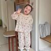 Новая весенняя пижамная одежда для малышей Princess с длинными рукавами - Sweet Home Style для детей