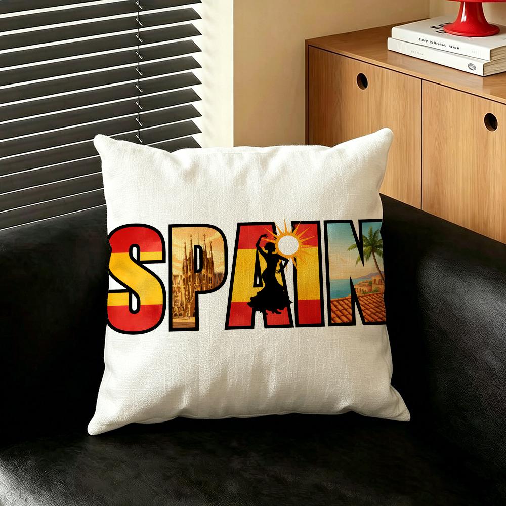 Art SSpain CCulture SSeries Cushion Cover Creative pillowcases for interior decoration office living room home Car hot