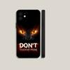 Не трогай мой чехол для телефона для iPhone 16, 15, 14, 13, 12, 11, Plus, Pro Max, XS, X, XR, SE, Mini, 8, 7, мягкий силиконовый черный чехол
