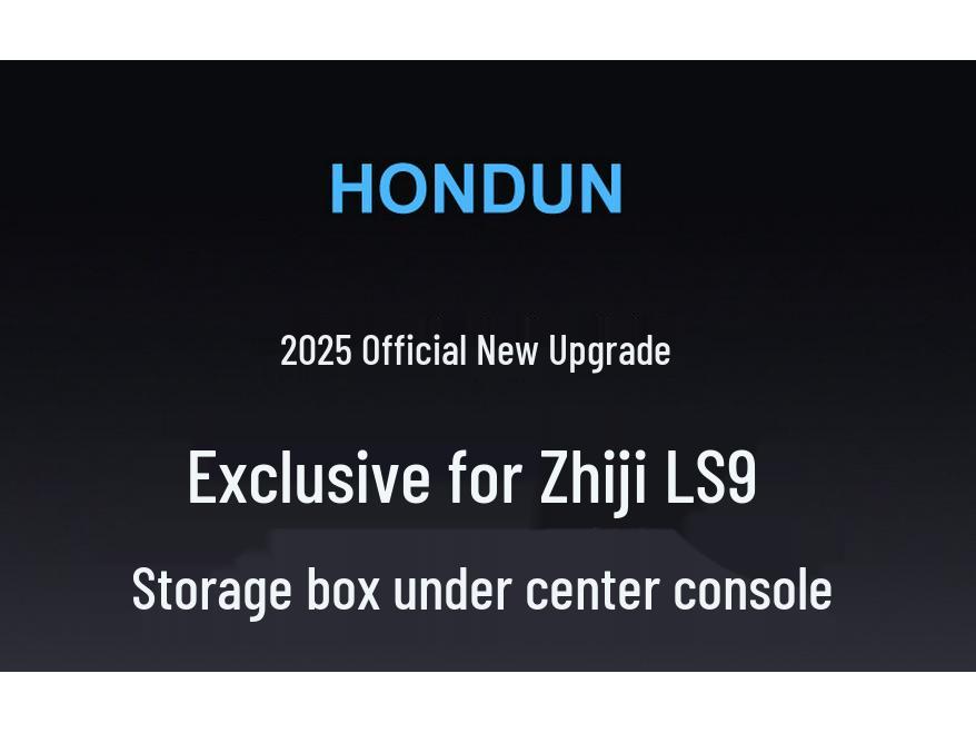 Zhiji LS9 Center Console Armrest Storage Box - Car Modification Accessory