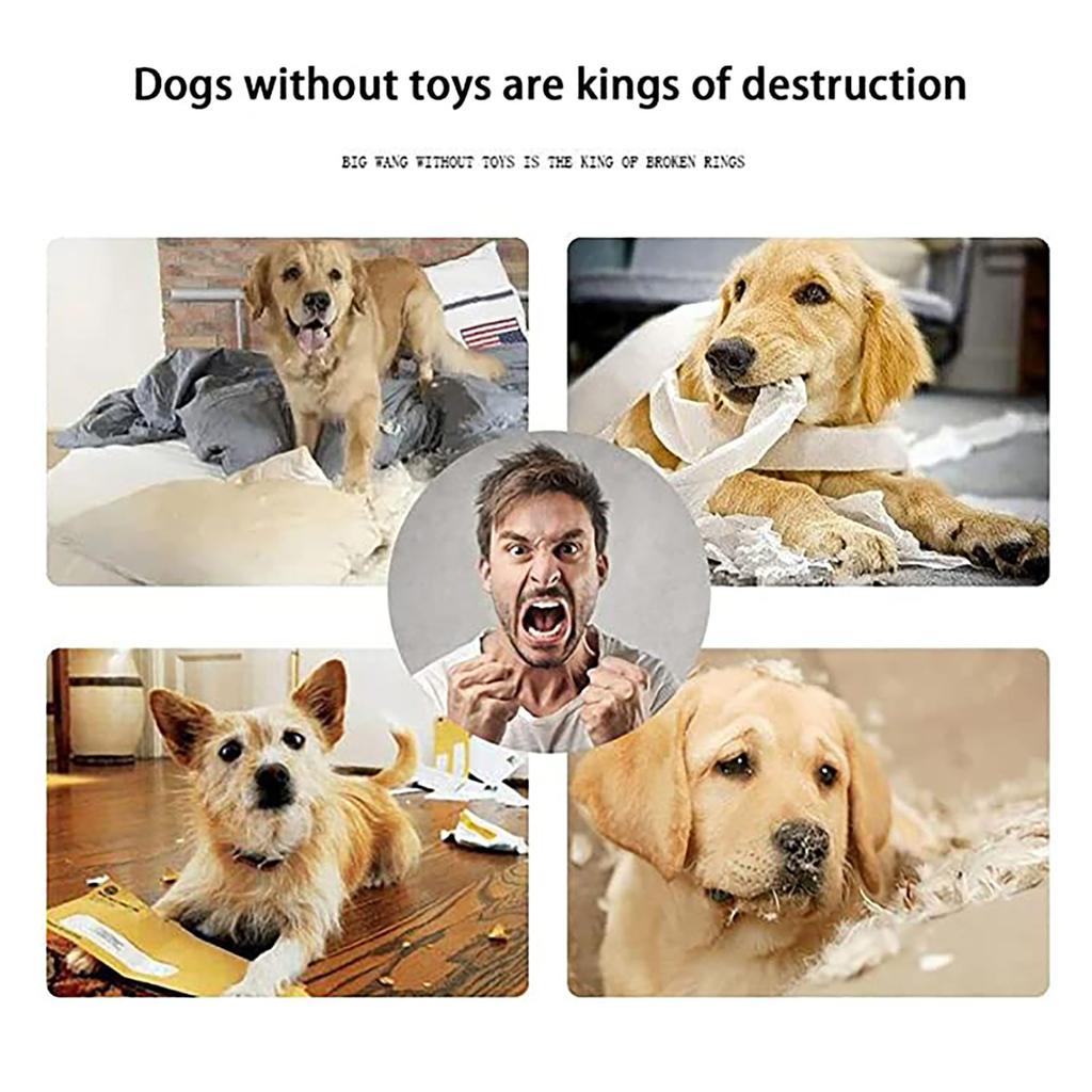 Неуязвимый и прочный динозавр, игрушка для собак, подходящая для агрессивных любителей жевать, и пищащая плюшевая игрушка для собак