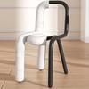 OEING Lamb Wool Backrest Leisure Chair