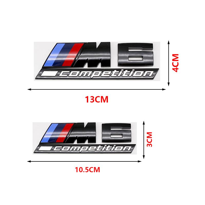 AYXO5 3D Logo Sticker BMW M Sport  Tri-Color Emblem Badge For M1 M2 M3 M4 M5 M6 M7 M8 X1 X3 X5 X6 Waterproof Fender Trunk Accessories