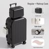 Multifunctional Trolley Suitcase: 20-inch Carry-On & 26-inch Large Capacity with Universal Wheels, Ideal for Students and Travelers