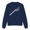Top Gun Unisex Adult Stripes Sweatshirt