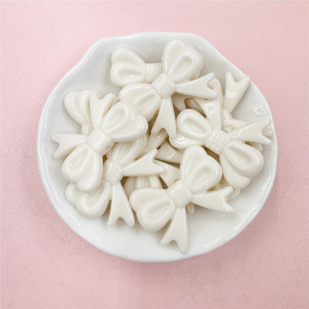 Очарование желе Цветной аксессуар Материал DIY Аксессуар Галстук-бабочка Бусины Материал ручной работы Ювелирные аксессуары Шпилька Орнамент 5 шт. 22,5*29 мм