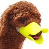 Duckbilled Shape Dog Mouth Covers Quiet Muzzle Masks Silicone Mouth Cover With Adjustable Strap For Small Medium Dogs Prevent Barking