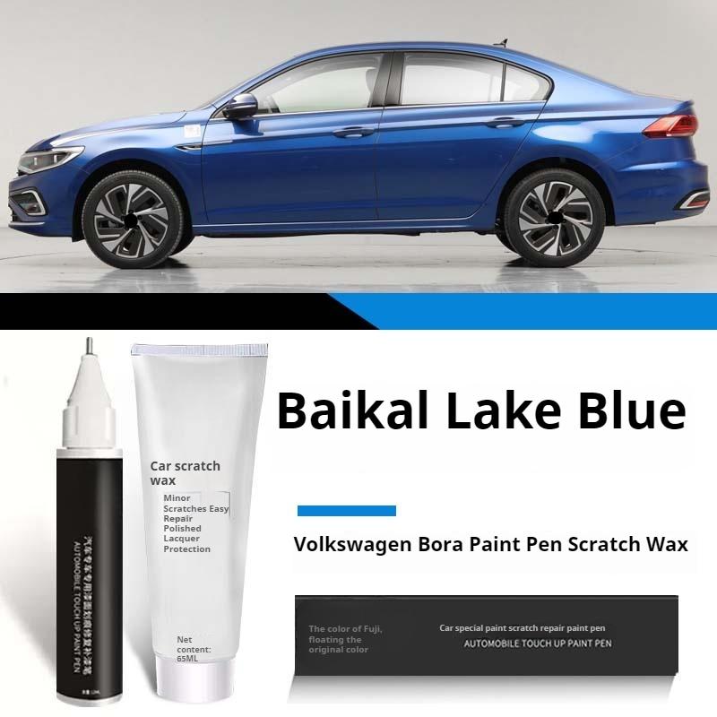 Для Volkswagen Bora Автомобильный карандаш для подкраски Оригинальный Черный Белый 2023 VW Bora Автомобильная краска Ремонт