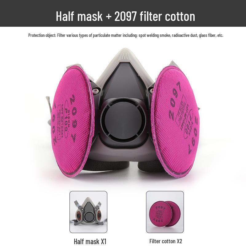 Респиратор 6200 Маска KN95 для защиты от распыляемой краски, пестицидов, химикатов и формальдегида