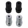 5/6mm Soda Blaster Silver/Black Sandblaster Nozzle Durable Sand-blasting Head