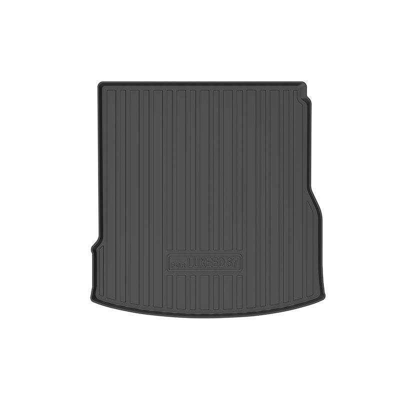 Автомобильные коврики Zhijie S7 2024: TPE Экологичный, Водонепроницаемый, Износостойкий Коврик для Багажника и Спинки Сиденья